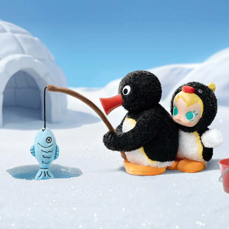 Фигурка POP MART Baby Molly × Pingu Happy Fishing