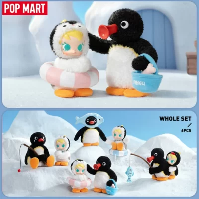 Фигурка POP MART Baby Molly × Pingu Happy Fishing