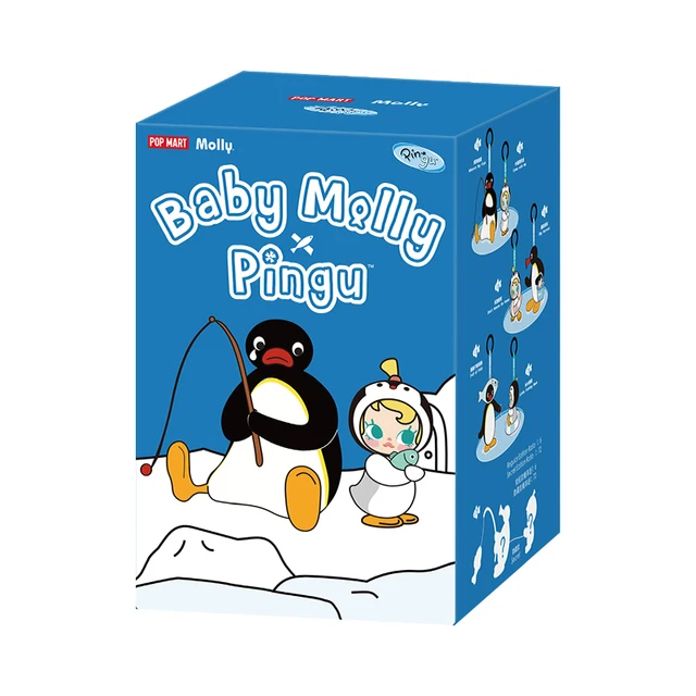 Фигурка POP MART Baby Molly × Pingu Happy Fishing