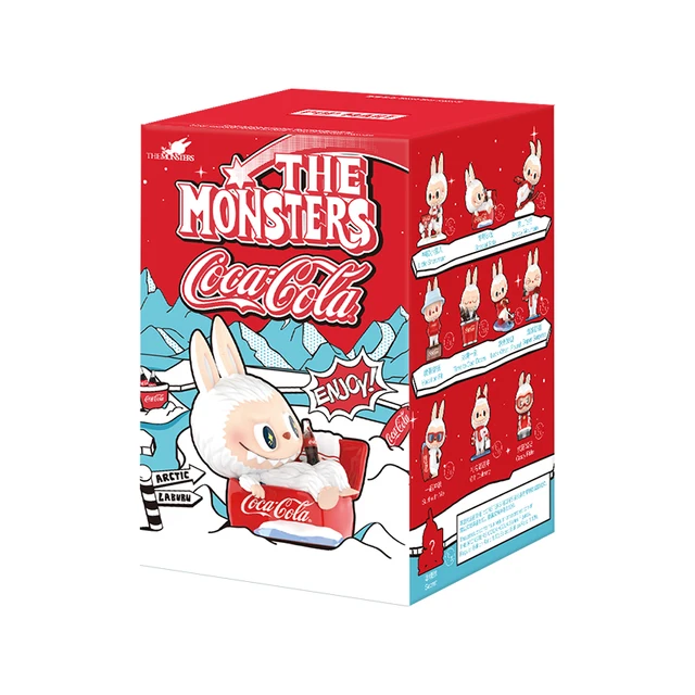 Коллекционные фигурки Labubu THE MONSTERS COCA-COLA