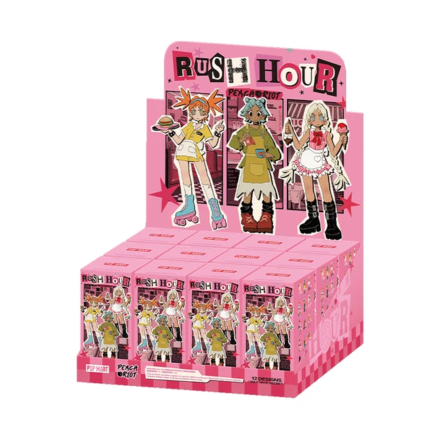 Фигурки POP MART Peach Riot Rush Hour